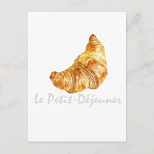 Cartes Pour Fêtes Annuelles Conception française de croissant