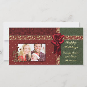 Cartes Pour Fêtes Annuelles Conception traditionnelle de Noël