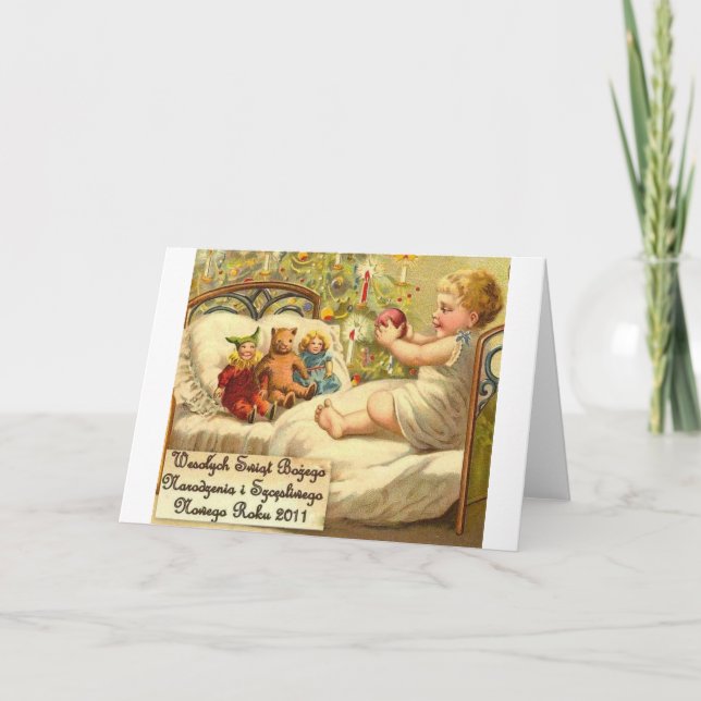 CARTES POUR FÊTES ANNUELLES CONCEPTIONS POLONAISES 2 DE NOËL (Devant)