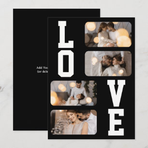 Cartes Pour Fêtes Annuelles Concevez Votre Propre Collage De 4 Photos