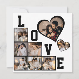 Cartes Pour Fêtes Annuelles Concevez Votre Propre Collage de 8 Photos