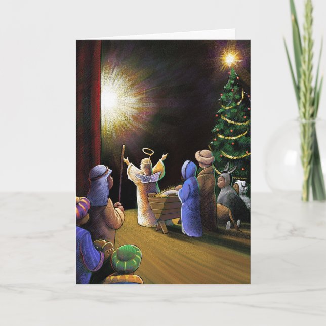 Cartes Pour Fêtes Annuelles Concours de Noël (Devant)