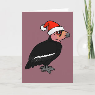 Cartes Pour Fêtes Annuelles Condor de Noël en Californie