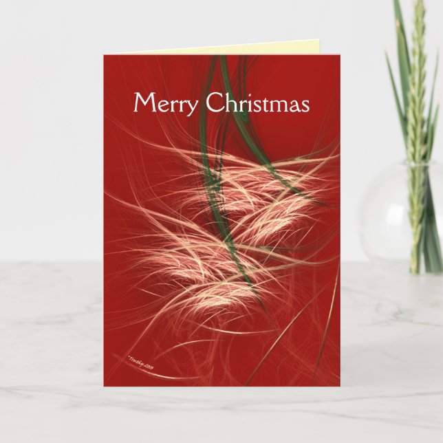 CARTES POUR FÊTES ANNUELLES CÔNES DE NEIGE (Devant)