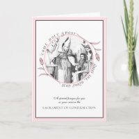 Confirmation du sacrement Évêque Bénédiction de la