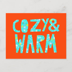 Cartes Pour Fêtes Annuelles Confortable et chaleureux