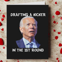 Confus Joe Biden Imaginaire Football Loser Rédacti