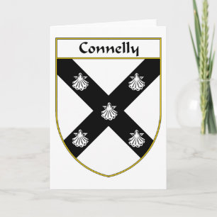 Cartes Pour Fêtes Annuelles Connelly Coat of Arms