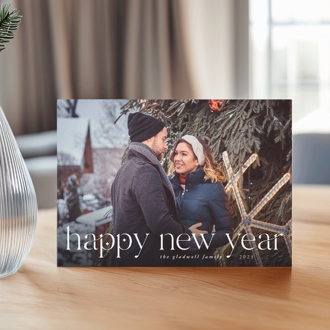 Cartes Pour Fêtes Annuelles Connexion | Nouvel An photo complète (Créateur téléchargé)