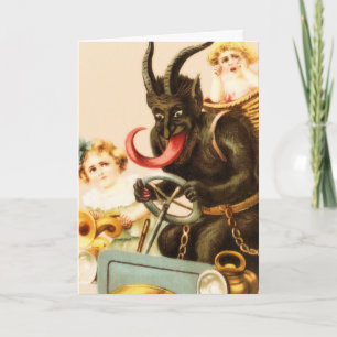 Cartes Pour Fêtes Annuelles Conservation de Krampus