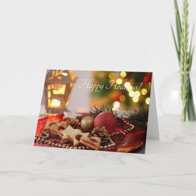Cartes Pour Fêtes Annuelles cookies de Noël (Devant)