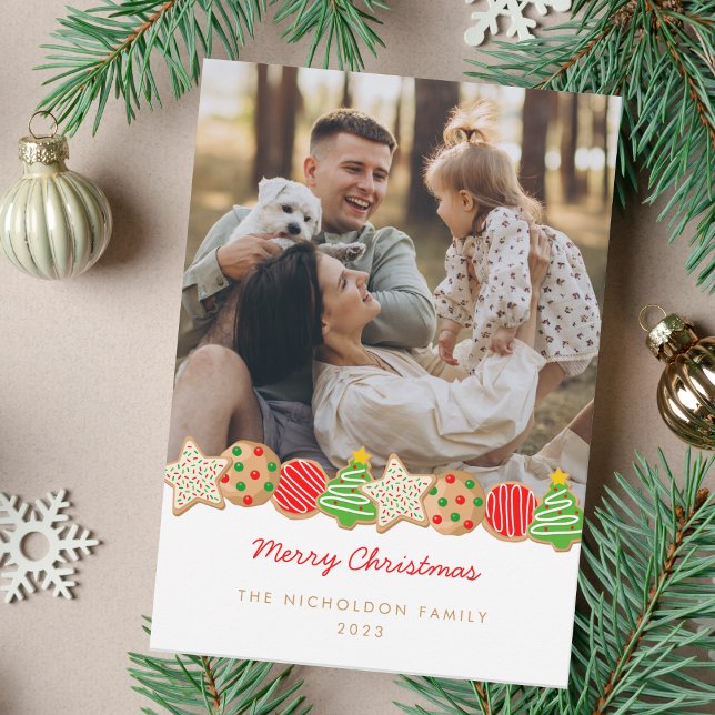 CARTES POUR FÊTES ANNUELLES COOKIES DE NOËL (Créateur téléchargé)