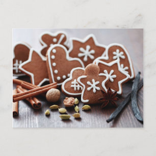 Cartes Pour Fêtes Annuelles Cookies de vacances aux épices