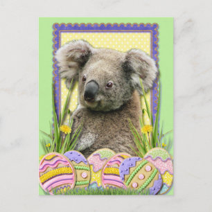 Cartes Pour Fêtes Annuelles Cookies d'oeufs de Pâques - Koala