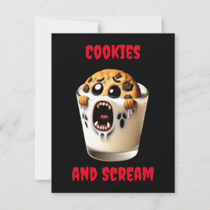 Cartes Pour Fêtes Annuelles Cookies et cris