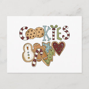 Cartes Pour Fêtes Annuelles Cookies pour Père Noël Tshirts et cadeaux
