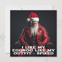 Cool Badass Père Noël - Eggnog Spiked