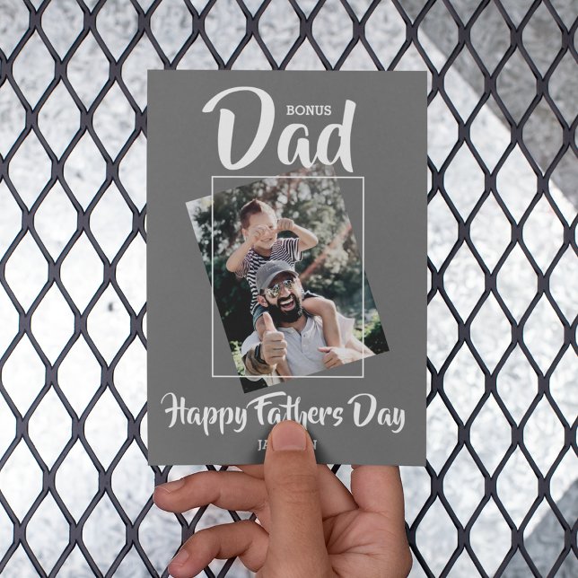 Cartes Pour Fêtes Annuelles Cool Bonus papa | photo | FÊTE DES PÈRES (Créateur téléchargé)