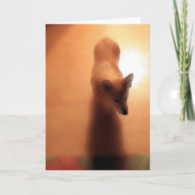 Cartes Pour Fêtes Annuelles Corgi de Noël (Devant)