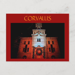 Cartes Pour Fêtes Annuelles Corvallis Postcard