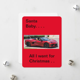 Cartes Pour Fêtes Annuelles Corvette 2023 pour Noël
