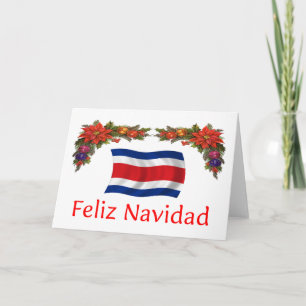 Cartes Pour Fêtes Annuelles Costa Rica Noël