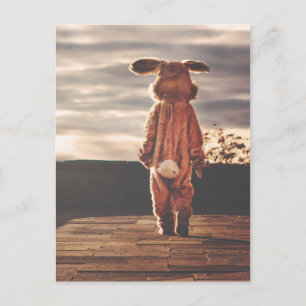 Cartes Pour Fêtes Annuelles Costume lapin de Pâques