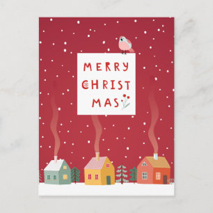 Cartes Pour Fêtes Annuelles Cosy Christmas Village - Une Merveilleuse Wonderla