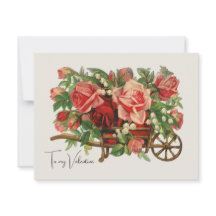 Cottagecore Bouquet Vintage Saint Valentin