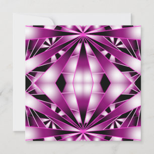 Cartes Pour Fêtes Annuelles Couleur de dégradé en perspective violet Rempli De