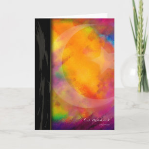 Cartes Pour Fêtes Annuelles Couleurs d'Eid