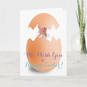 Cartes Pour Fêtes Annuelles Couleurs pastel sur mesure Joyeuses Oeufs de Pâque