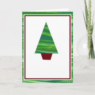 Cartes Pour Fêtes Annuelles Coupe-circuit d'arbre de Noël