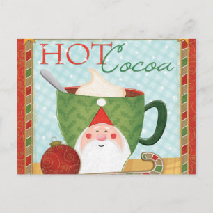 Cartes Pour Fêtes Annuelles Coupe de vacances avec du coco à la menthe