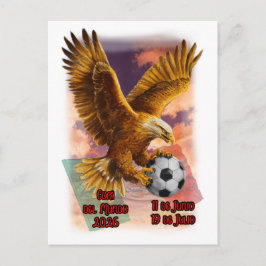 Cartes Pour Fêtes Annuelles Coupe du Monde 2026 sur un