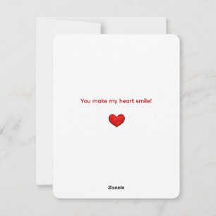 Cartes Pour Fêtes Annuelles Couple de nounours mignons amoureux