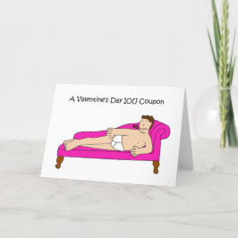 Cartes Pour Fêtes Annuelles Coupon pour la Saint Valentin