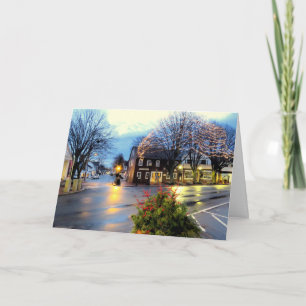 Cartes Pour Fêtes Annuelles Cour et rues du Nord, Plymouth, Massachusetts