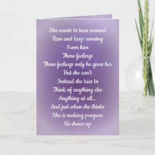 Cartes Pour Fêtes Annuelles Courir De Love Twin Flames Poem