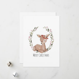 Cartes Pour Fêtes Annuelles Couronne de Noël