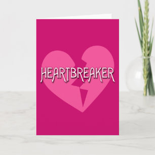 Cartes Pour Fêtes Annuelles COURRIER avec coeur brisé