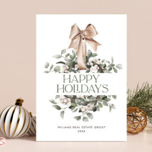 Cartes Pour Fêtes Annuelles Courrier de Noël de Bohême Salutation d'entreprise