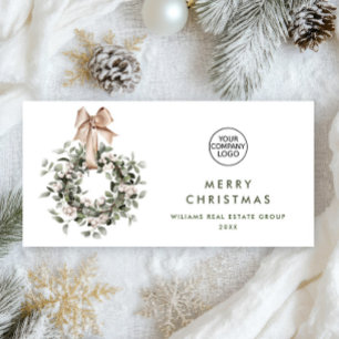 Cartes Pour Fêtes Annuelles Courrier de Noël de Bohême Salutation d'entreprise