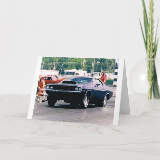 Cartes Pour Fêtes Annuelles Course de glisser (Devant)