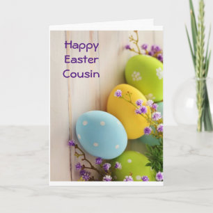 CARTES POUR FÊTES ANNUELLES **COUSIN** LOVE TO YOU AT EASTER HOLIDAY CARD