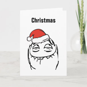 Cartes Pour Fêtes Annuelles Coutume d'amour de Christmas Le Me Memes Troll
