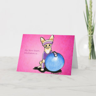 Cartes Pour Fêtes Annuelles Coutume de nouvelle année d'humour de forme
