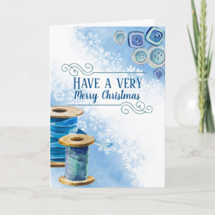 Cartes Pour Fêtes Annuelles Couture couture cadeaux faits maison boutons de fi