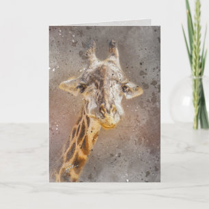 Cartes Pour Fêtes Annuelles Couverture tout occasion Animaux de la jungle Safa