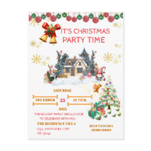 Cozy Santa Christmas Post Card